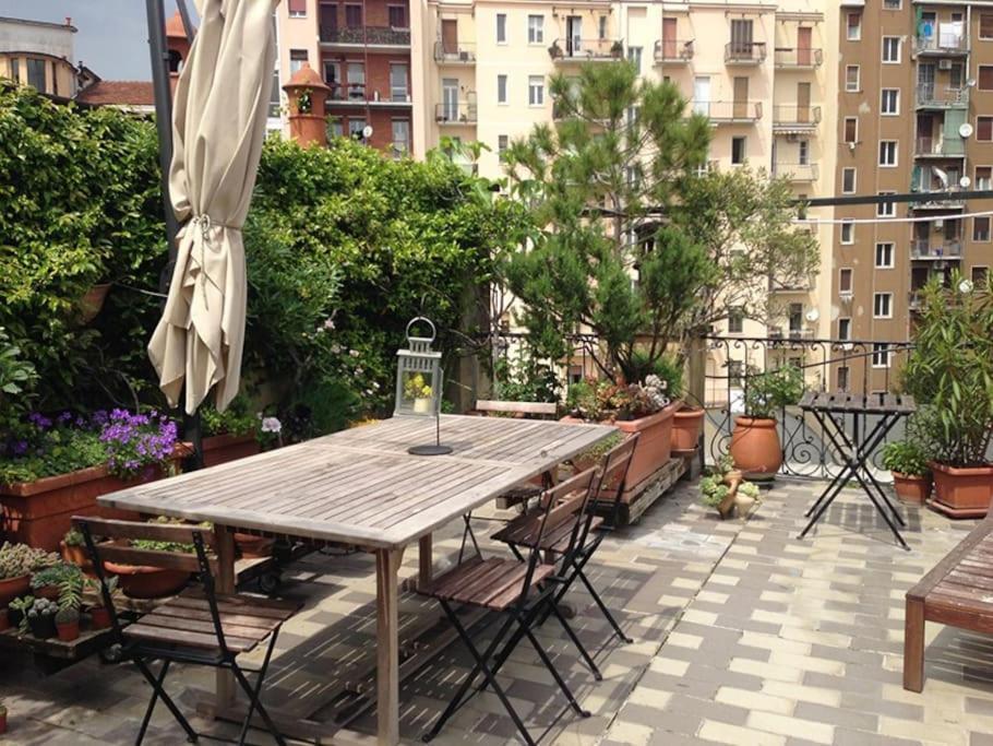 Апартаменти Design&Terrazzo A 5 Min Dal Centro - Laura'S House Мілан Екстер'єр фото